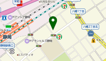 日建学院 静岡校の地図画像