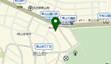 日能研 東山校の地図画像