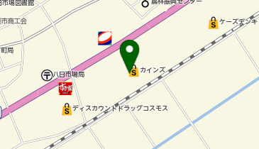 カフェブリッコ 八日市場店の地図画像