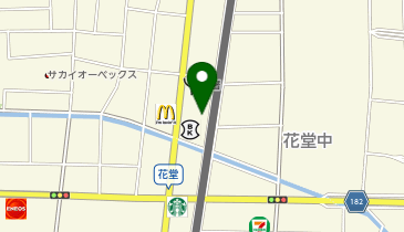 錬金堂 福井花堂中店の地図画像