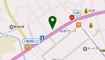 錬金堂 伊勢原白根店の地図画像