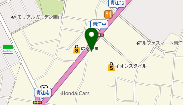 CACAOCAT 岡山青江店の地図画像