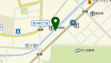 CACAOCAT 鳥取倉吉店の地図画像
