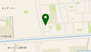 ジムオルソ大島店の地図画像
