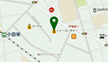イトーヨーカドー川崎店の地図画像