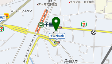 デイリーファッション パレット フォルテ摂津千里丘店の地図画像