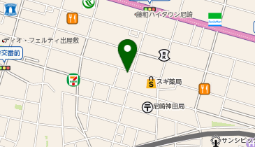デイリーファッション パレット 尼崎ファッション館の地図画像
