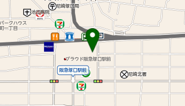 デイリーファッション パレット 塚口SC店の地図画像