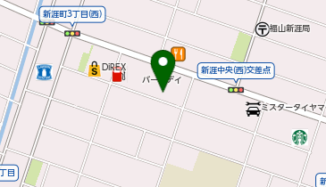 デイリーファッション パレット 福山新涯店の地図画像