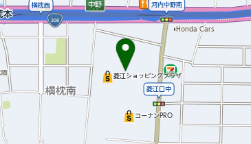 コーナン東大阪菱江店の地図画像