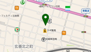 デイリーファッション パレット 尼崎ファミリー館の地図画像
