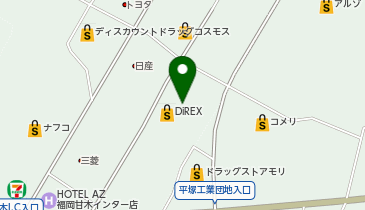 フレッシュフルーツメイト 甘木店の地図画像