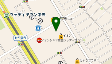 ホームトライ ウッディタウン店の地図画像