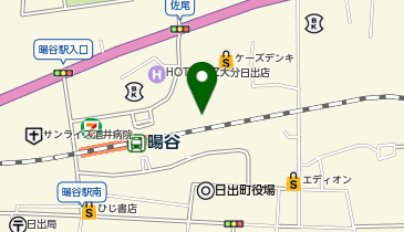 ポッポおじさんの大分からあげ BiVi日出店の地図画像