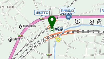 ポッポおじさんの大分からあげ JR折尾駅店の地図画像