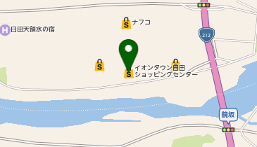 ポッポおじさんの大分からあげ イオンタウン日田店の地図画像