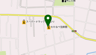 わたなべ生鮮館 泉田店の地図画像