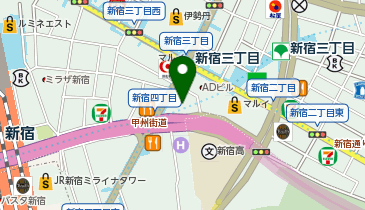 駅すぷれすレンタカー新宿南口店の地図画像