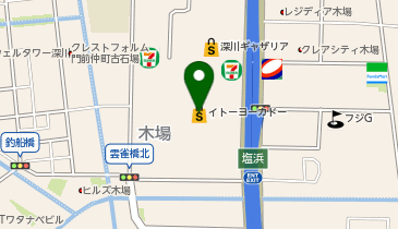 塩瀬総本家 イトーヨーカ堂木場店の地図画像
