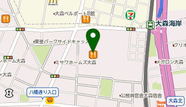 塩瀬総本家 イトーヨーカ堂大森店の地図画像