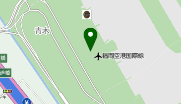 福岡空港国際線 両替所の地図画像