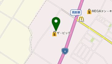 ザ・ビッグ豊郷の地図画像