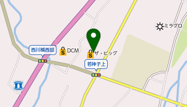 ザ・ビッグ北中込の地図画像