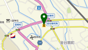 ザ・ビッグ金谷の地図画像