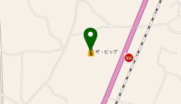 ザ・ビッグ白馬の地図画像