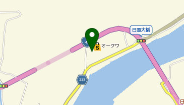 MAMY CLEANING 日置川店(シワカ衣料店)の地図画像