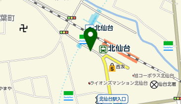 北仙台わかば調剤薬局の地図画像