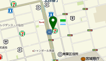 上杉調剤薬局の地図画像
