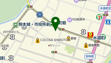 ジュピター ジュピター HAB@熊本店の地図画像