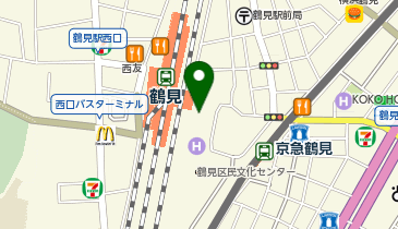 eashionシァル鶴見店の地図画像