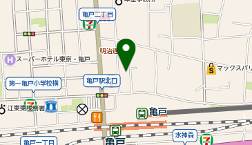 串屋横丁 亀戸本館の地図画像