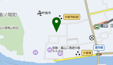 クレープとエスプレッソとの地図画像