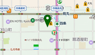 パートナーエージェント 京都店の地図画像