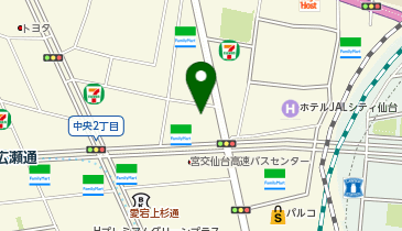 パートナーエージェント仙台店の地図画像