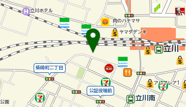 パートナーエージェント立川店の地図画像