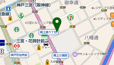 パートナーエージェント 神戸店の地図画像