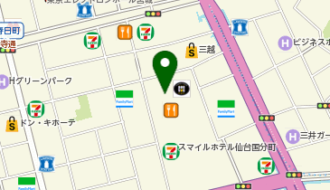 タコとハイボール一番町店の地図画像
