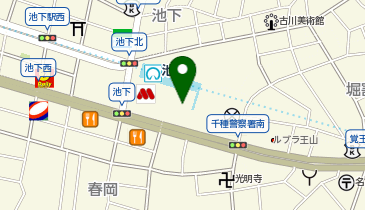 VISION CARE キクチ 池下店の地図画像