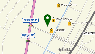 VISION CARE キクチ 津白塚店の地図画像