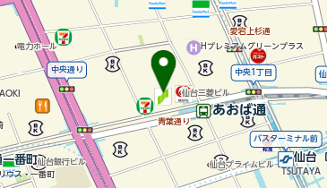 Winスクール 仙台駅前校の地図画像
