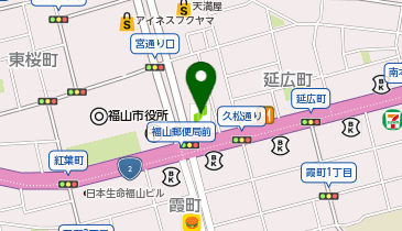Winスクール 福山校の地図画像