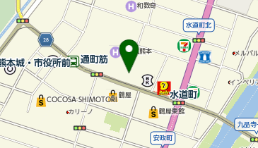 Winスクール 熊本校の地図画像