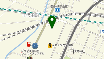 Winスクール 姫路イオンタウン校の地図画像
