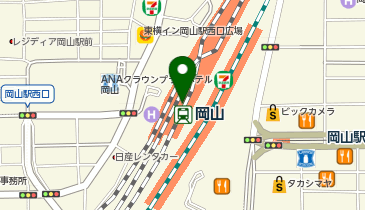 IL BISONTE 岡山店の地図画像