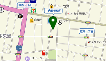 IL BISONTE 宮崎店の地図画像