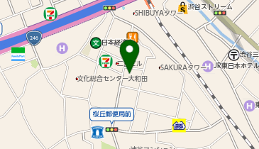 studio worcle 渋谷店の地図画像